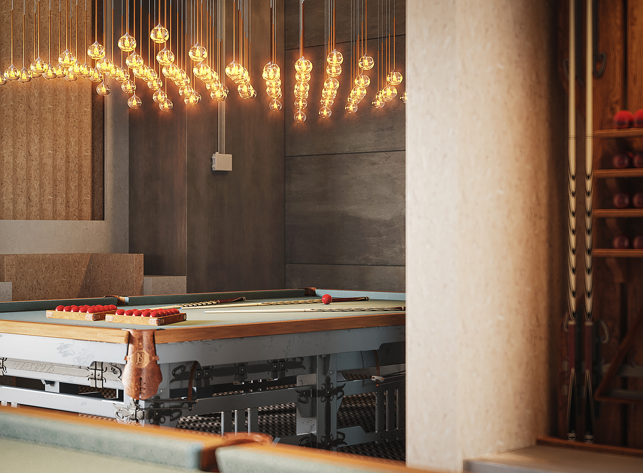 台球俱乐部（图ZMjAxNTE5NTg4） - 家装设计 - 站酷设计师hf2454817055原创素材 - 站酷ZCOOL