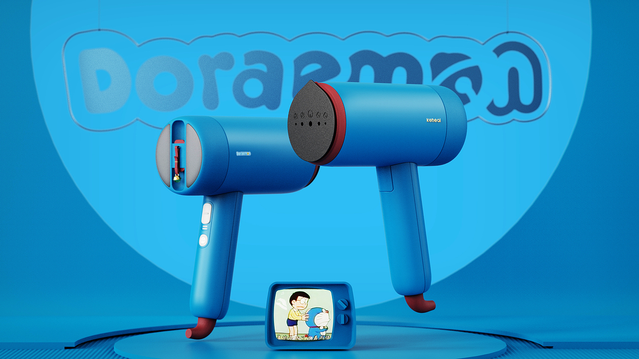 科西 × 哆啦A梦 联名款挂烫机