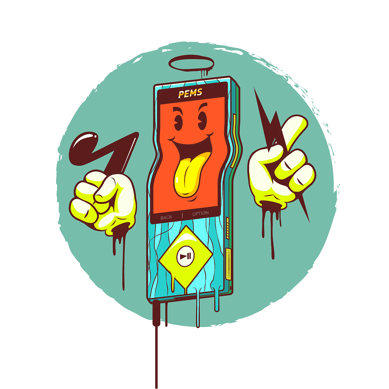 矢量插画练习稿（图ZNTM5MjU4NDQ=） - 新锐潮流插画 - 站酷设计师PEMS原创素材 - 站酷ZCOOL