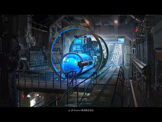 UP STUDIO 影视概念设计班科幻未来题材学生气氛图作品