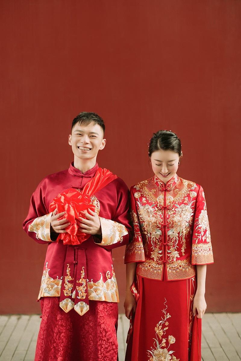 中式婚纱照横店基地
