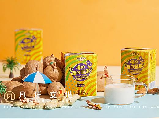 坚果饮品拍摄 电商拍摄 产品静物美食摄影| 凡仟文化