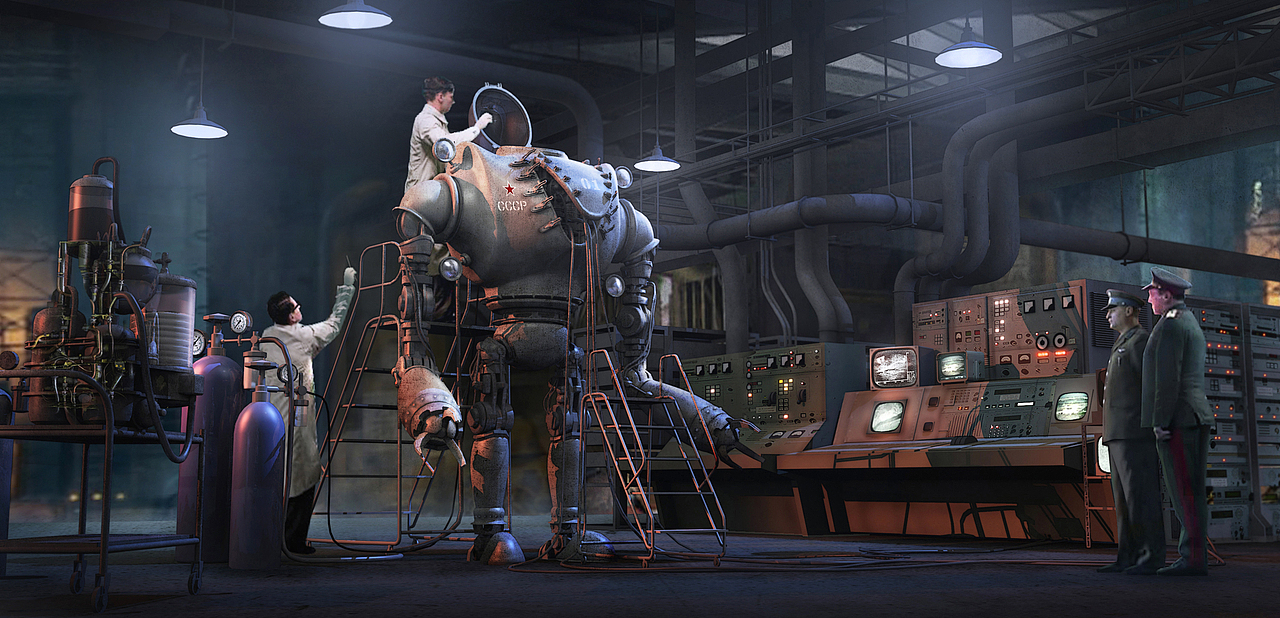 苏联疯狂的机甲计划（图ZMzAzNjYxODQ=） - 概念设定 - 站酷设计师chenqiao原创素材 - 站酷ZCOOL