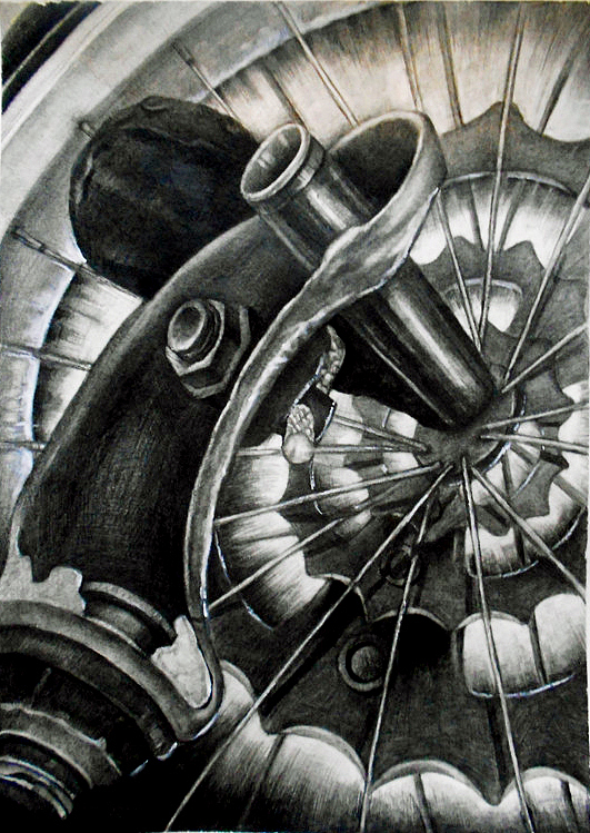 素描静物（图ZMzEwNzQxNjA=） - 绘画 - 站酷设计师Eva_平原创素材 - 站酷ZCOOL