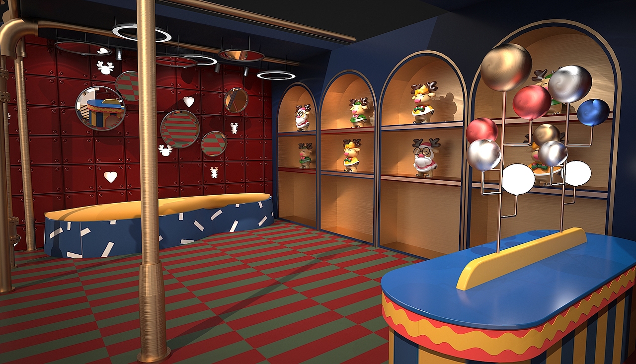 美陈「主题快闪店」（图ZMjE0MzQyNzY4） - 其他三维 - 站酷设计师nanachyan原创素材 - 站酷ZCOOL