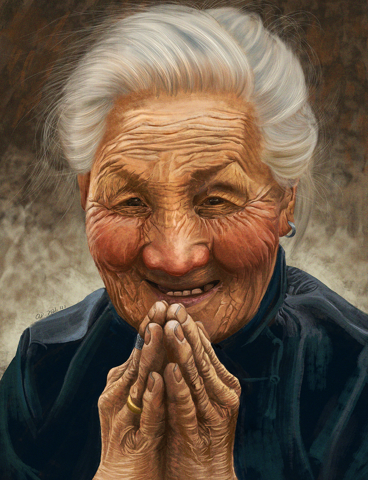 《慈》（图ZMjg4NTcxNTg0） - 绘画 - 站酷设计师小王子的羊原创素材 - 站酷ZCOOL