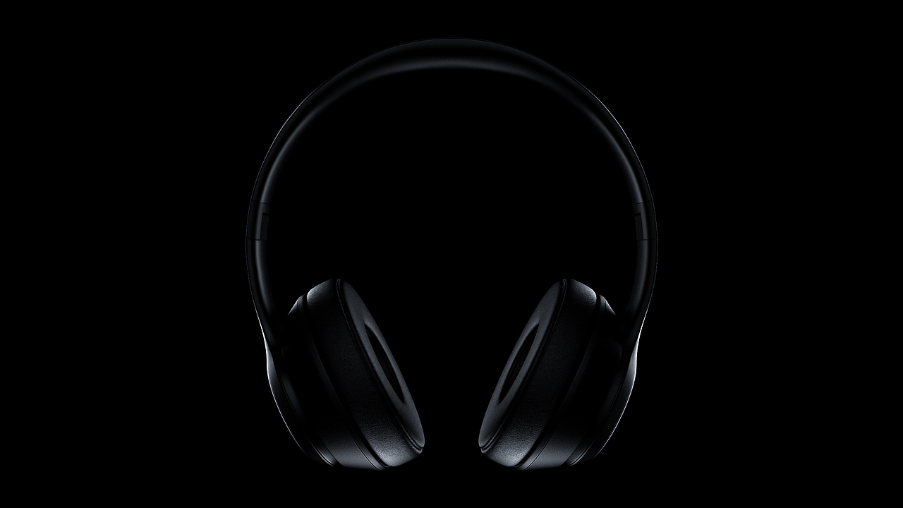 【3C数码】redshift渲染 头戴耳机 黑色