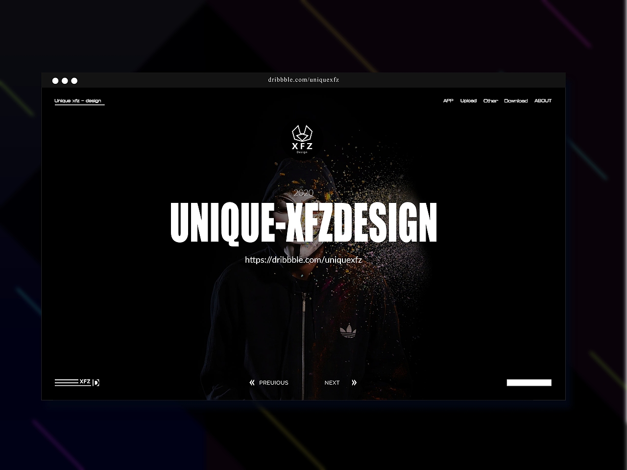 022期——Unique-xfz(网页版式设计)