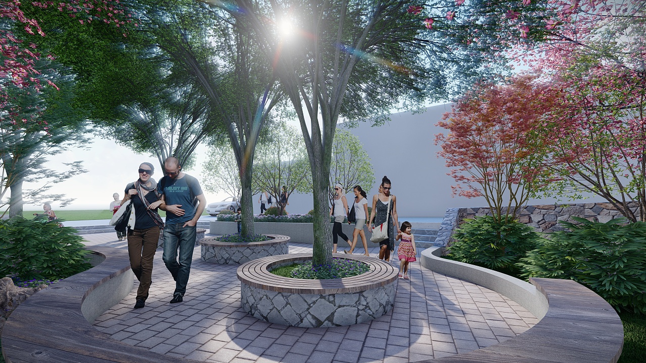 街头游园|空间|景观设计|言业工作室 - 原创作品 - 站酷 (zcool)