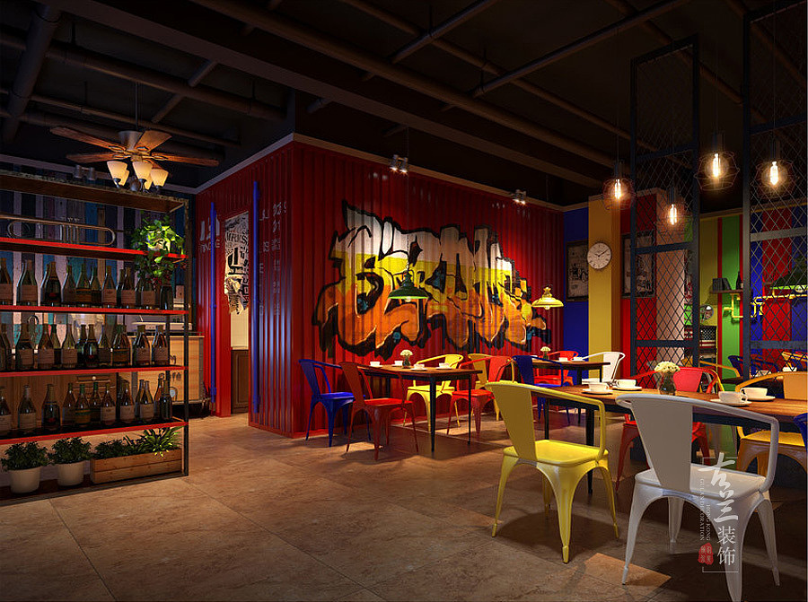 烤肉店专业设计|烤肉店装修|烤肉店设计公司|古兰装饰