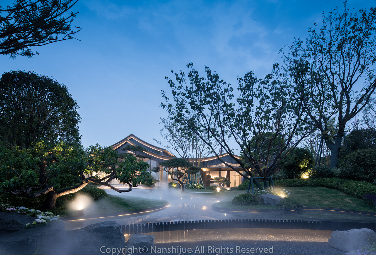 陕西西安龙湖地产春江示范区拍摄样板房景观售楼处摄影