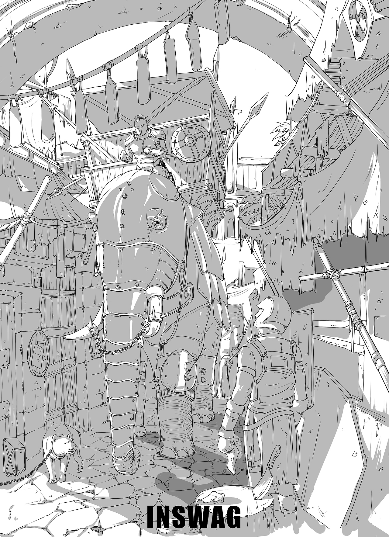 平时的临摹与创作~