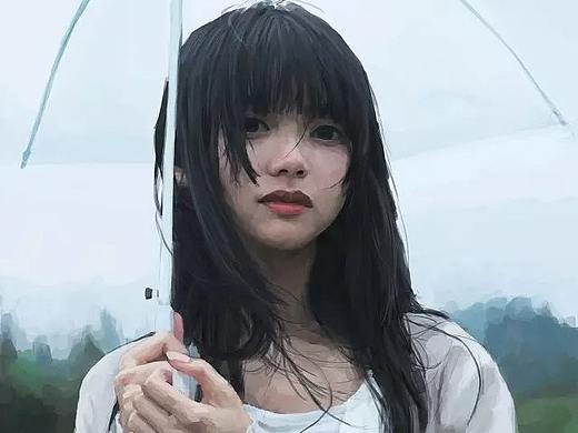 撑伞女孩（个人主页-ZMzk1MDY1NDg=） - 创作习作 - 站酷设计师lmt24原创素材 - 站酷ZCOOL