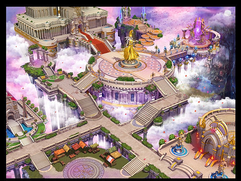 天空之城建模大场景