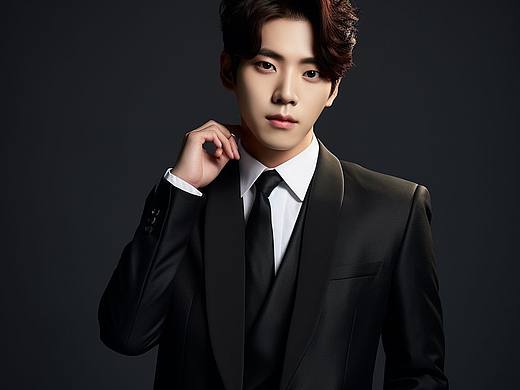 AI韩系职业形象照