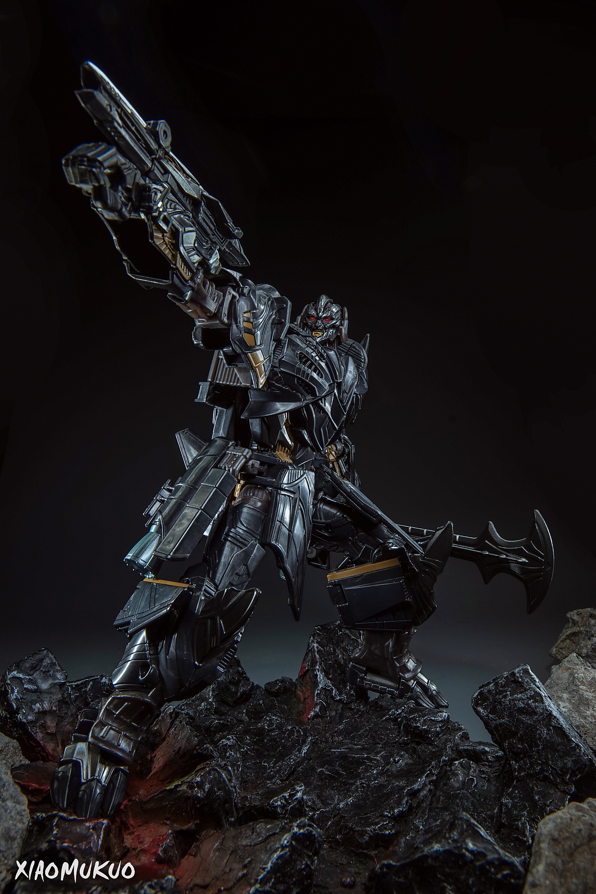 玩具摄影变形金刚5骑士威震天