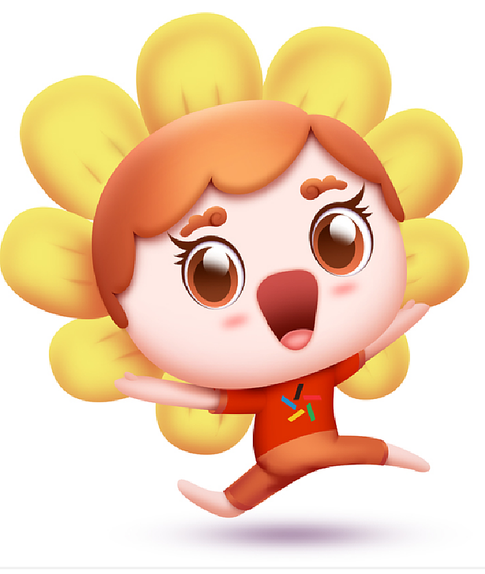 海南体彩吉祥物向日葵阳阳