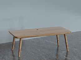 c4d桌子建模练习