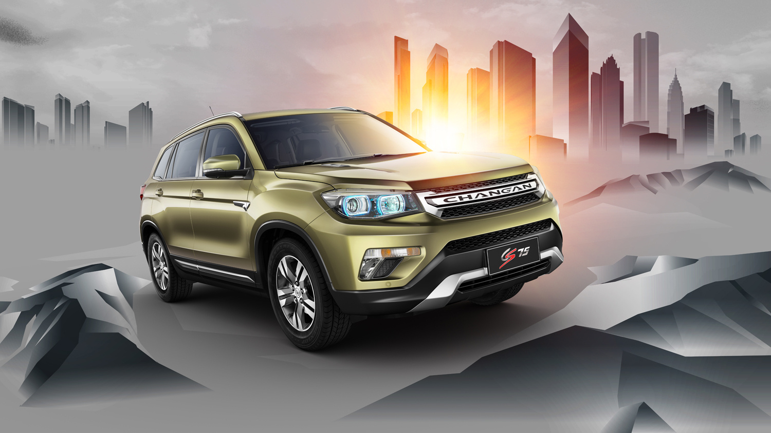 长安cs75图库创作