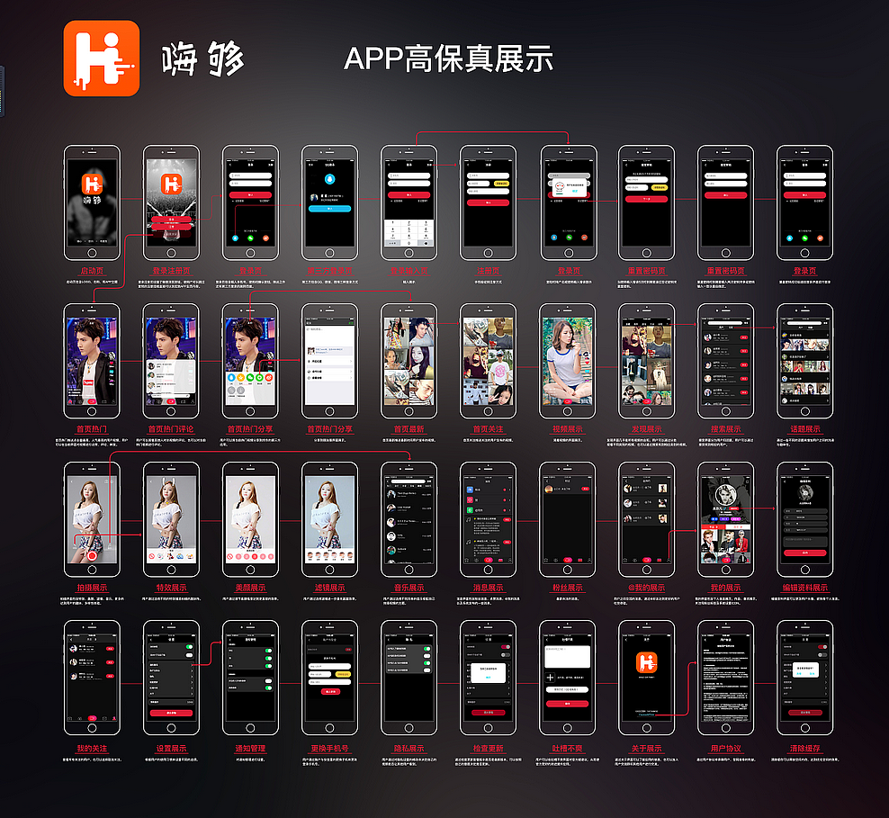 APP高保真（图ZOTA0NDA2MjQ=） - APP界面 - 站酷设计师山石木子原创素材 - 站酷ZCOOL