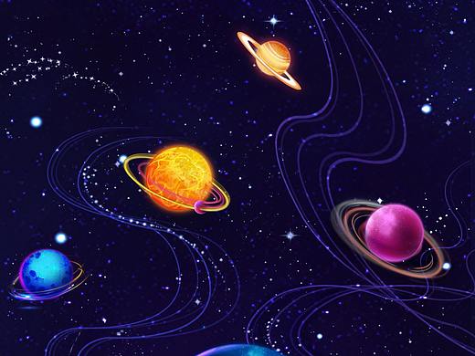 遨游星际动态主题