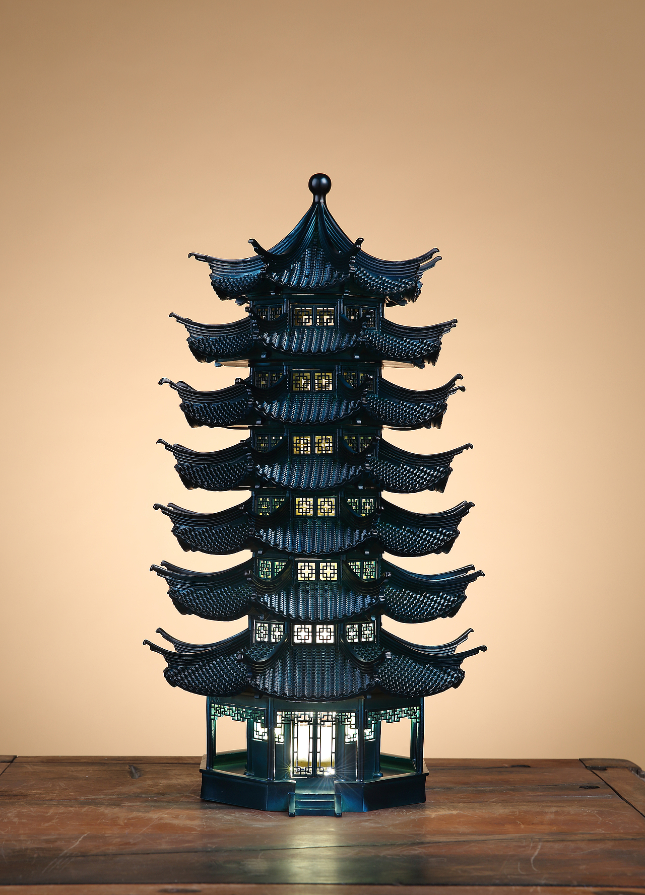 八宝玲珑塔文昌塔金木水火土