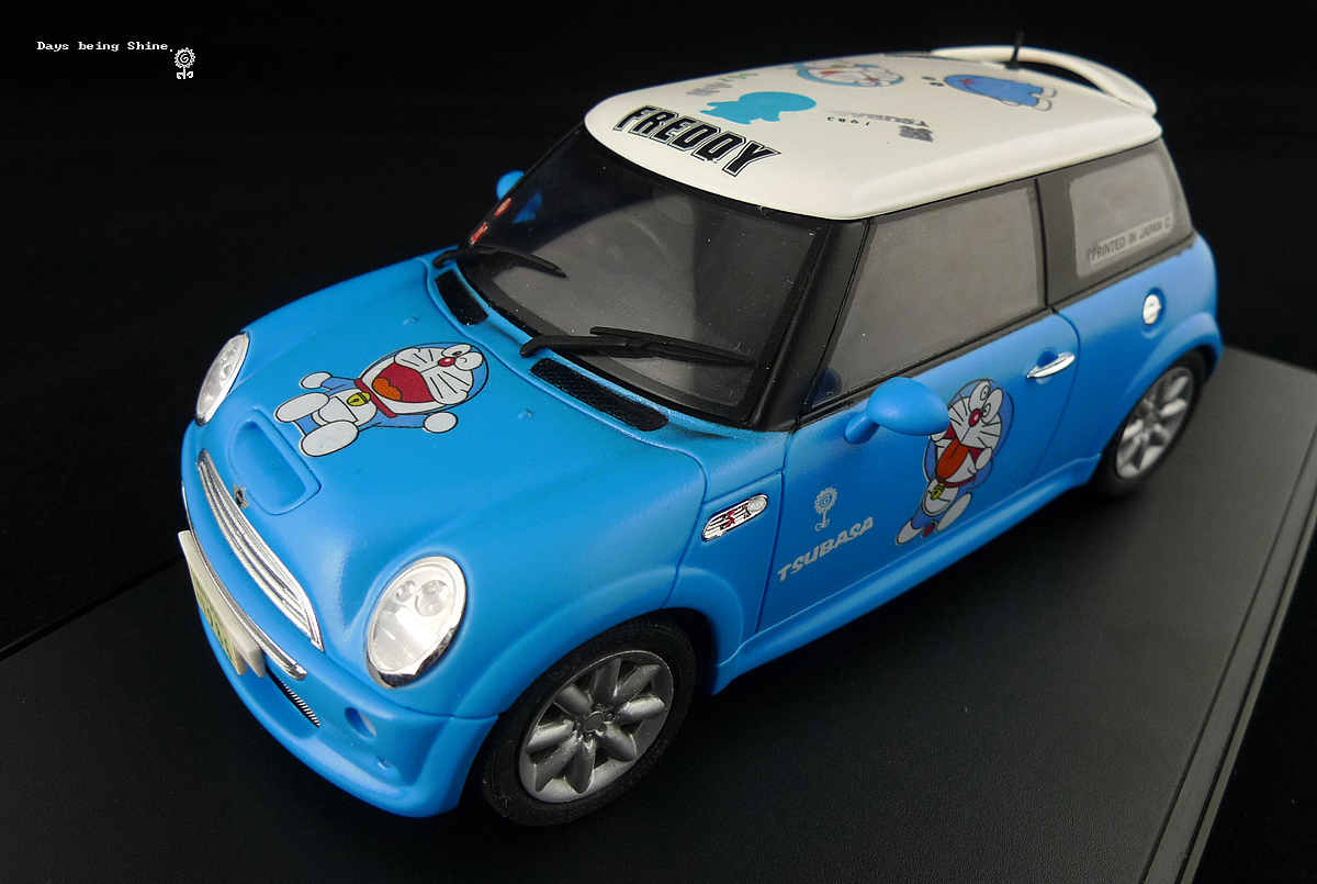 送给GF的mini Cooper哆啦A梦全球限量版