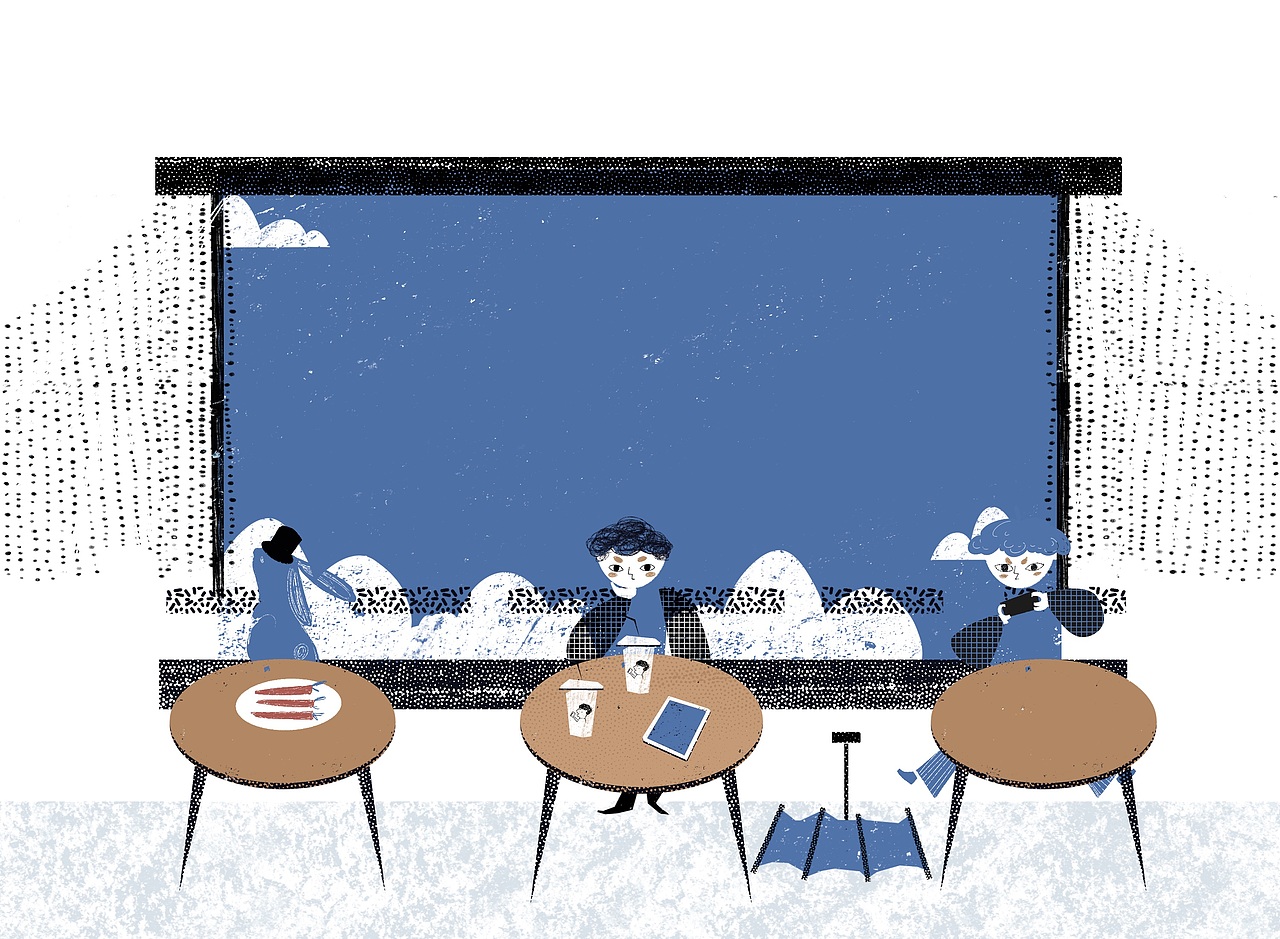 城市，插图（图ZMzY4NjE4NDM2） - 绘本 - 站酷设计师shallow_shallow原创素材 - 站酷ZCOOL