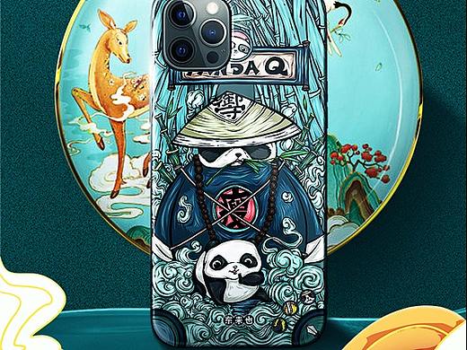 国潮手机壳详情页