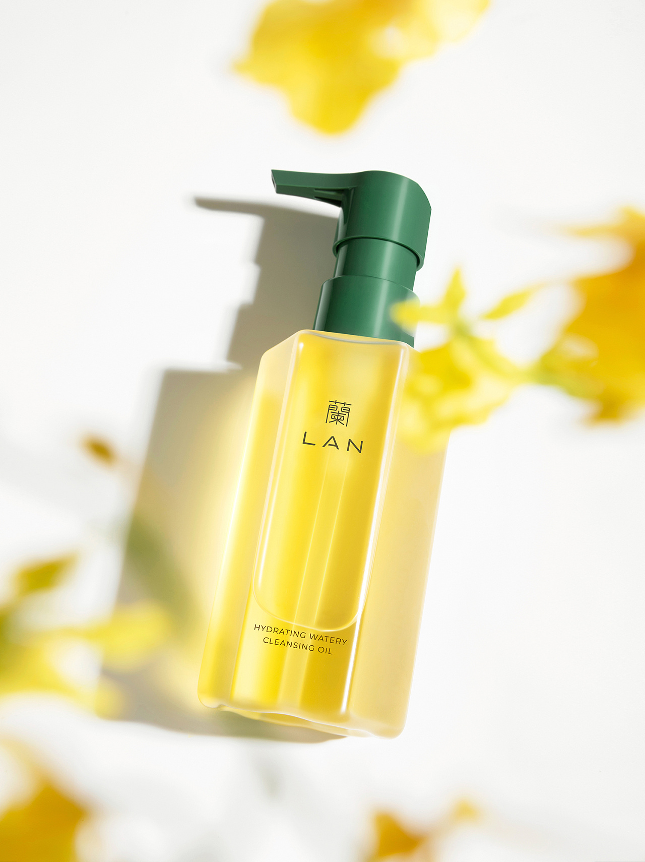 lan兰天然水感卸妆油视觉设计详情页排版摄影修图