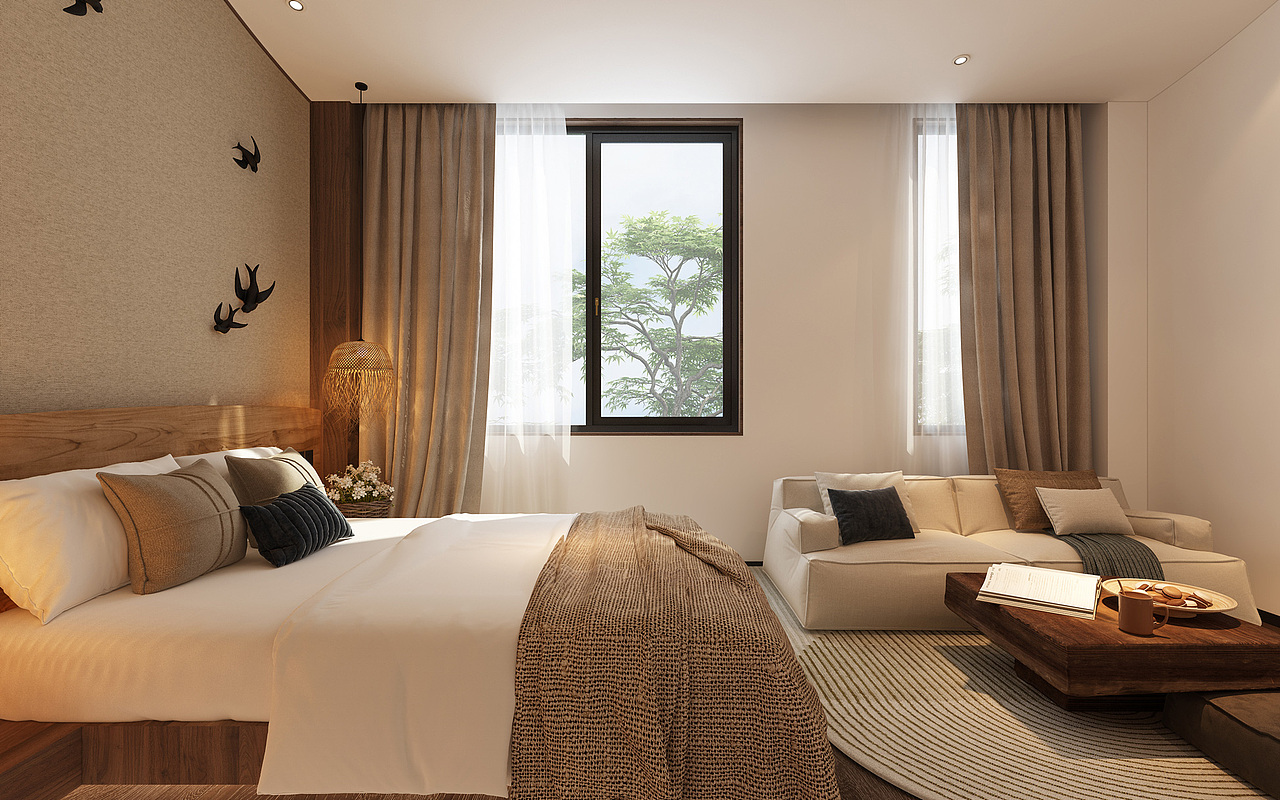 曲靖样板房设计|后海御龙湾样板房设计