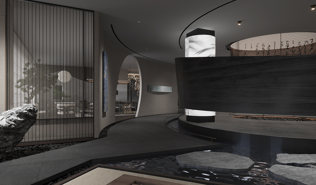 南京柏林家居茶空间会所（图ZMzQyMTI4NTk2） - 酒店餐饮设计 - 站酷设计师QlHudesign原创素材 - 站酷ZCOOL