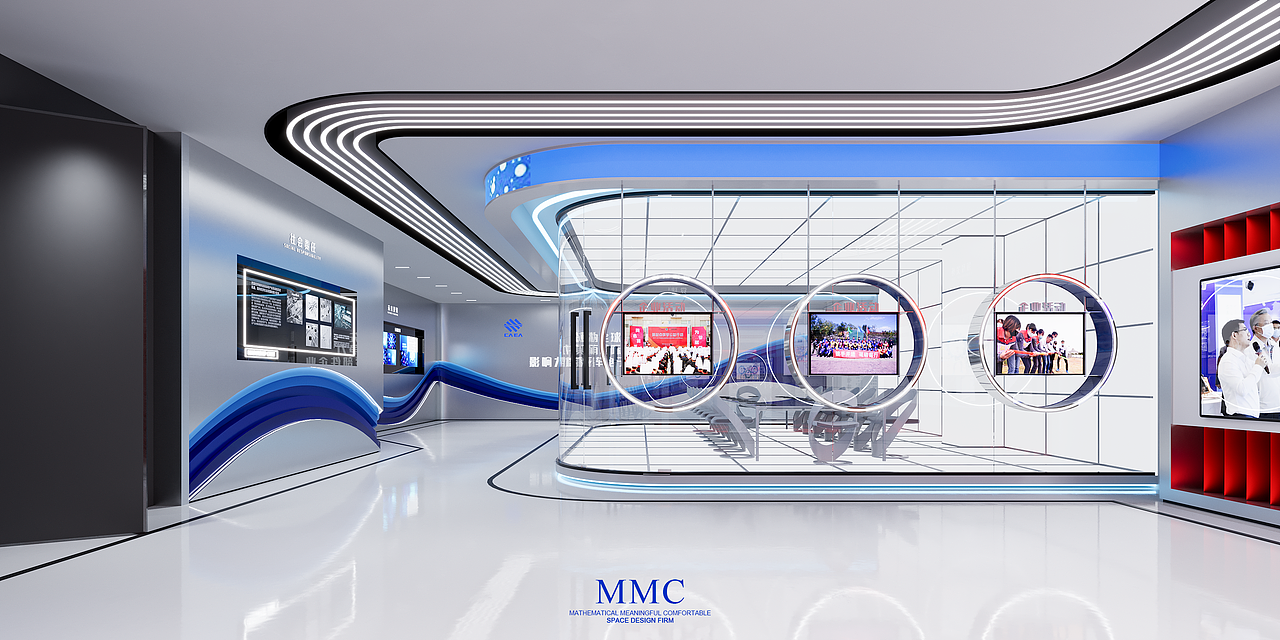 某汽车电子企业展厅（图ZMzU0MzAxMjEy） - 展陈设计 - 站酷设计师MMC锐原创素材 - 站酷ZCOOL