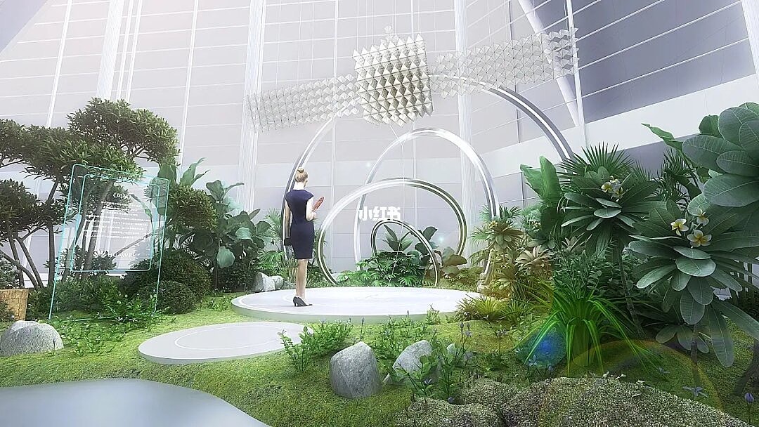 城市空间绿化美陈设计理念分享