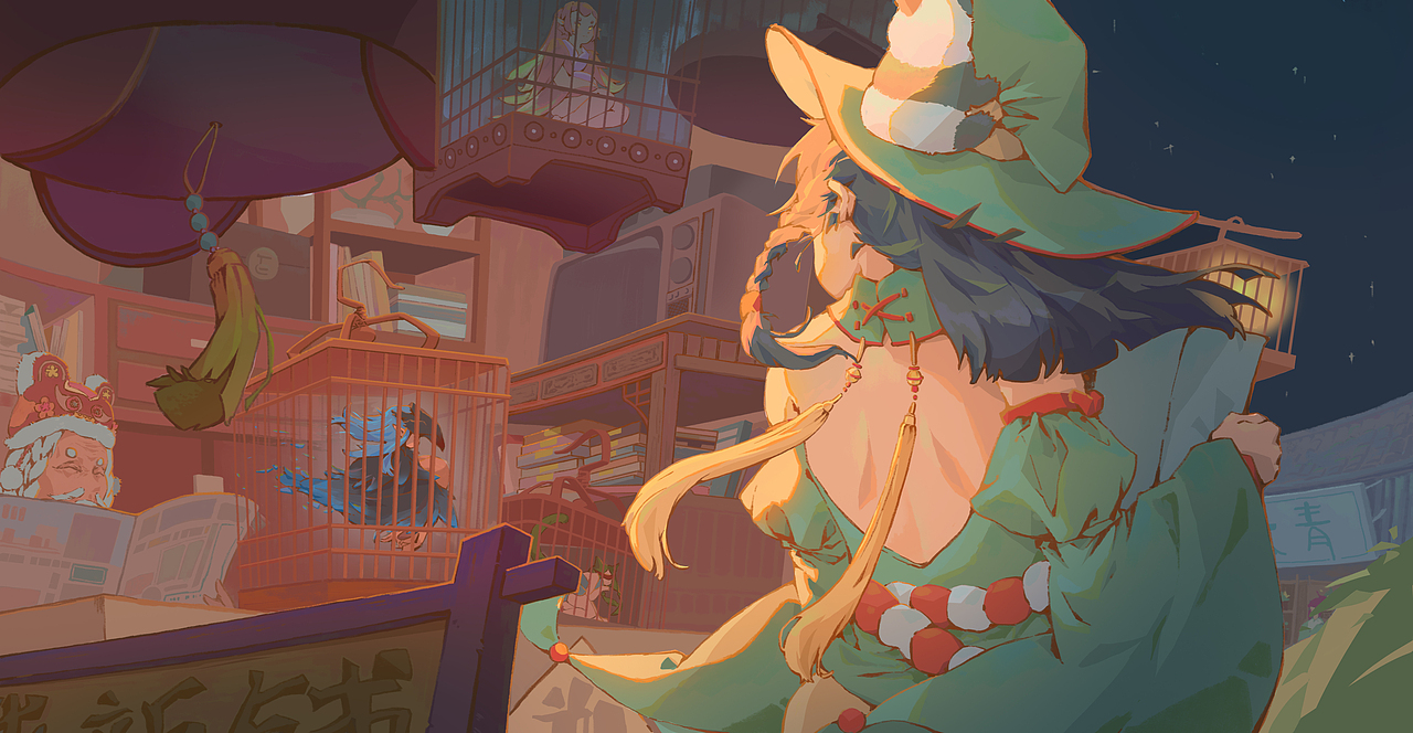 【LiAN】千年魔女幻想——塔拉苏（图ZMzE5ODMzNTUy） - 商业插画 - 站酷设计师枇琵杷琶酱原创素材 - 站酷ZCOOL
