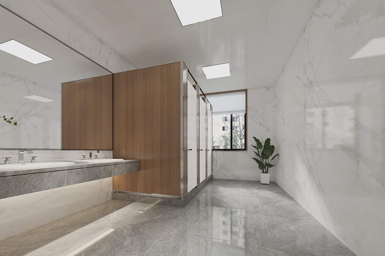 办公空间效果图