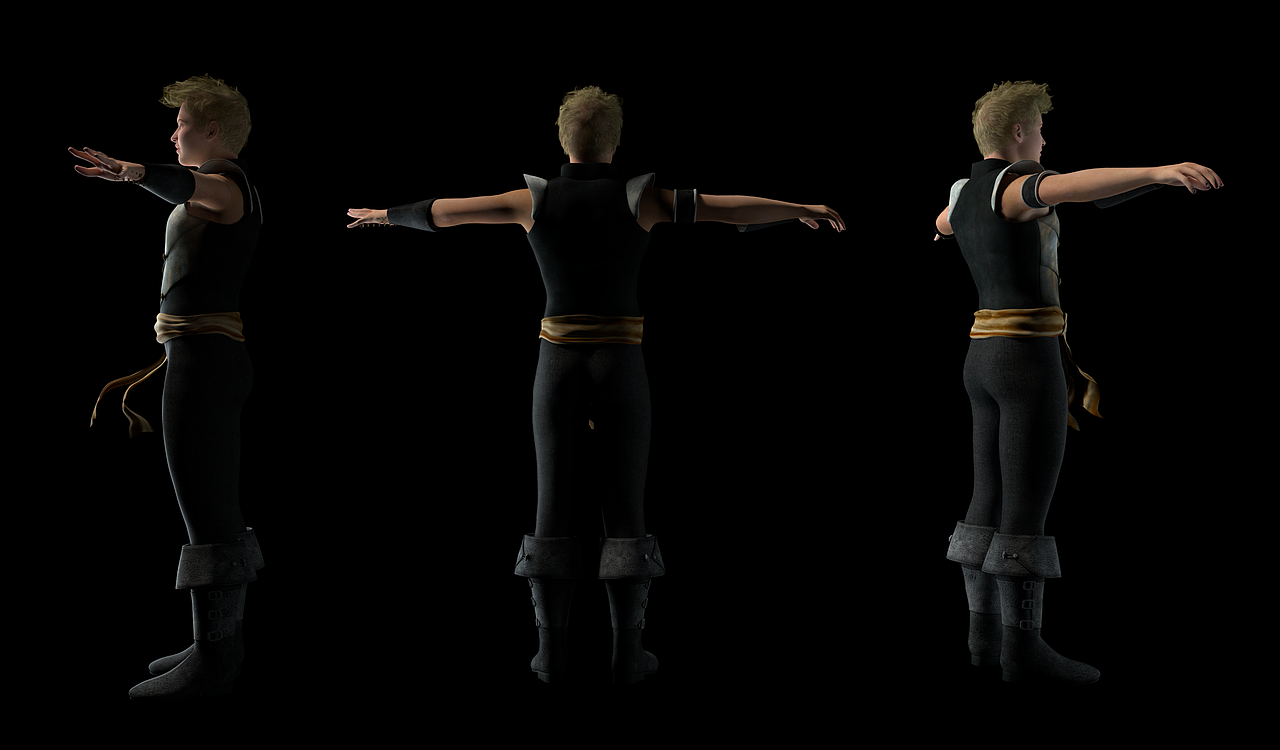 C4d三维场景静帧练习稿