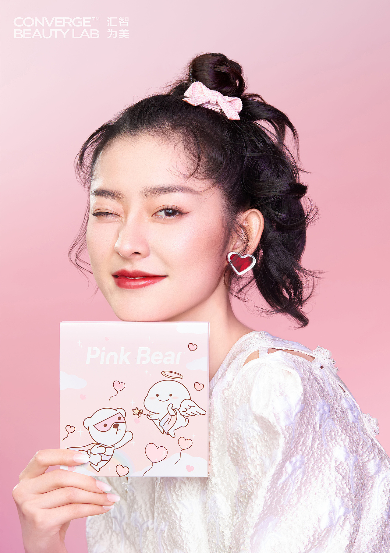 人像摄影/修图|皮可熊-流光精美唇釉