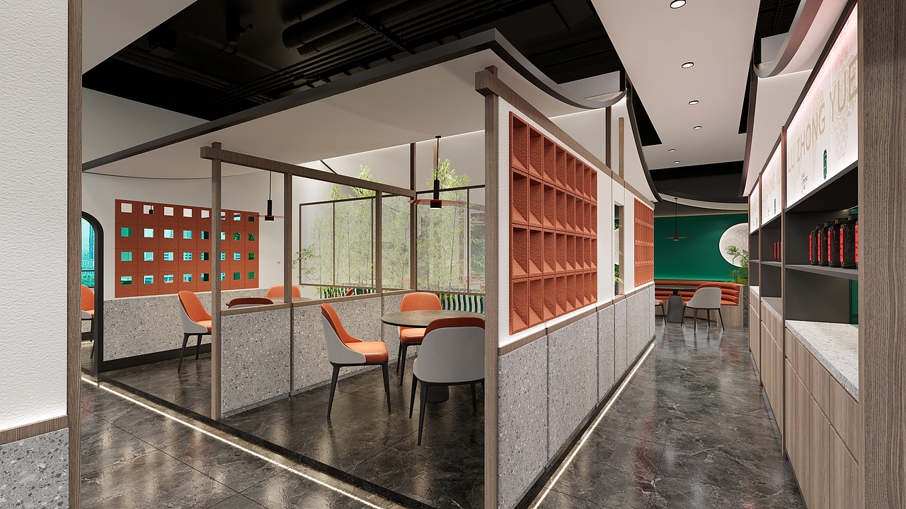 赫扬设计 案例分享|庐中悦融合餐厅品牌全案设计（图ZMzMzMjg0MTI4） - 品牌 - 站酷设计师赫扬品牌策划设计原创素材 - 站酷ZCOOL