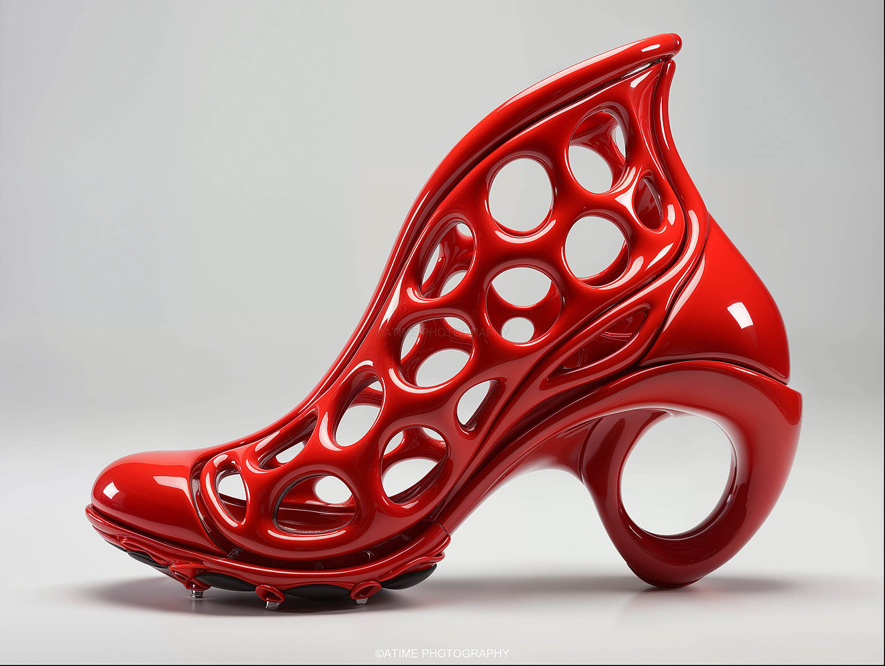 超精细概念鞋设计-AIGC