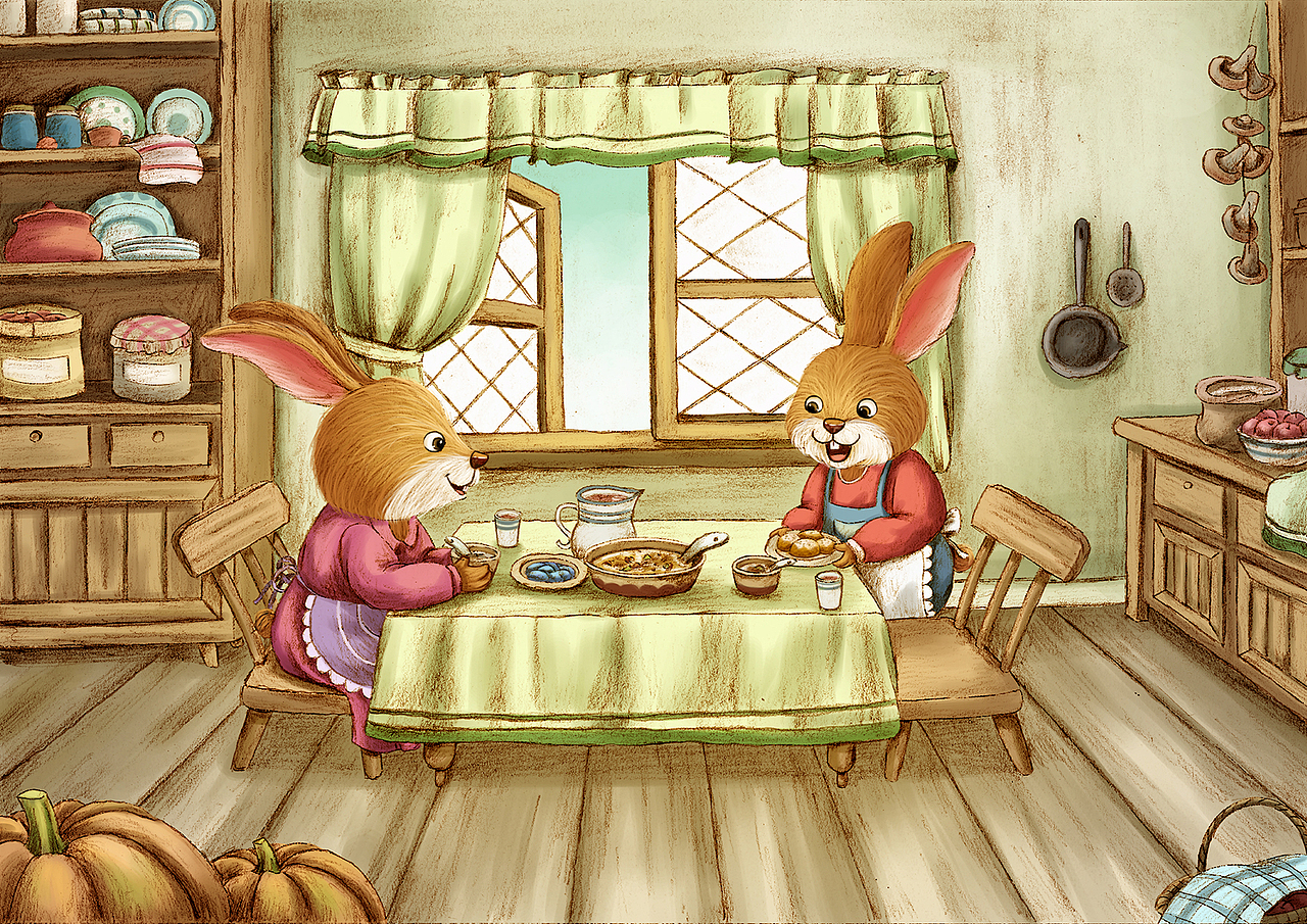 小兔子思思的出门记~