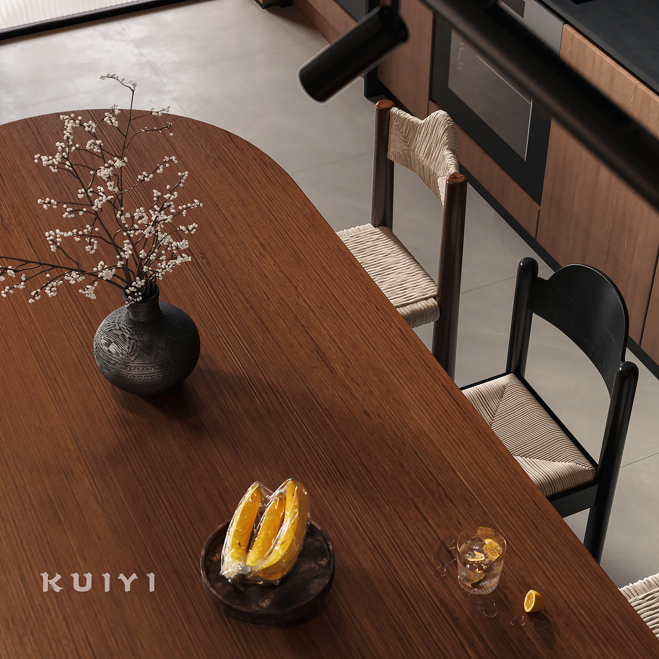 中古风客餐厅效果图