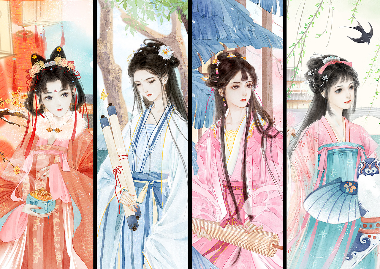 杂志封面合集（图ZMzI1NDk0MTIw） - 艺术插画 - 站酷设计师画画的缈缈原创素材 - 站酷ZCOOL