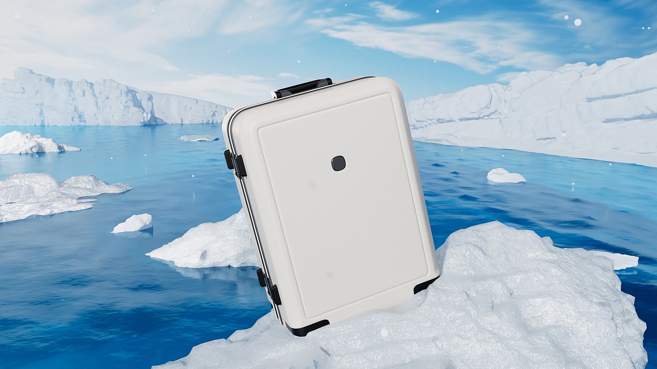 行李箱三维动画演绎,过年还在赶工出来的没谁了