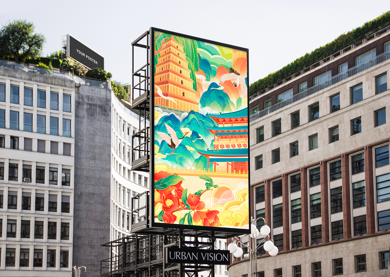 【西安】国风插画