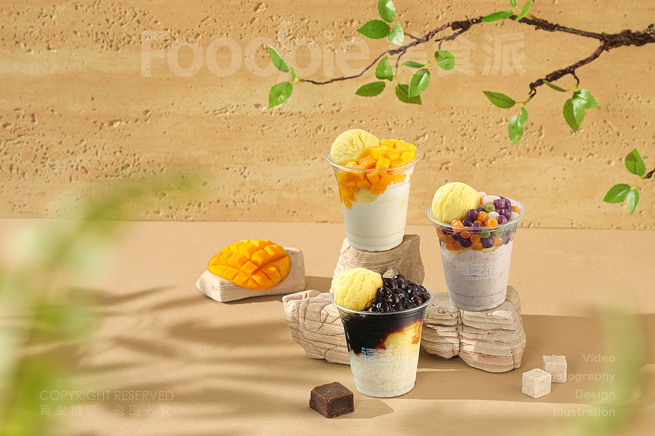 茶饮摄影 | 禧芝颜 手作奶茶鲜乳茶水果茶芋泥柠檬茶（图ZMzY2OTIzNjI0） - 美食摄影 - 站酷设计师美食派Foodpie原创素材 - 站酷ZCOOL
