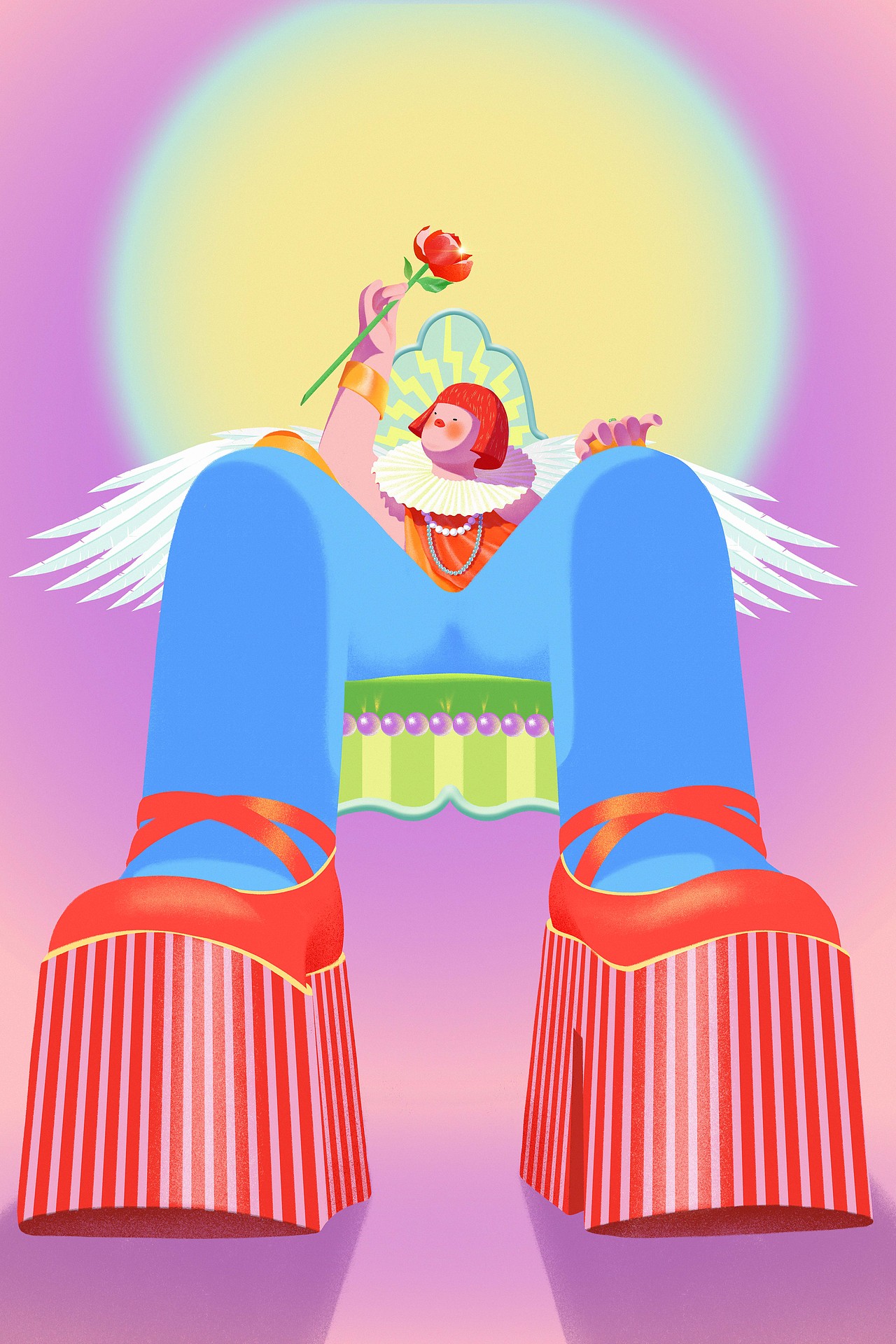 七夕关于爱情（图ZMzExMzIyMDQ0） - 艺术插画 - 站酷设计师tessieduuuuu原创素材 - 站酷ZCOOL