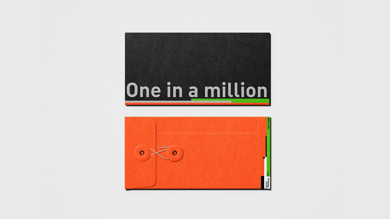 ONE IN A MILLION 品牌设计（图ZMzU4NjcwMDky） - 品牌 - 站酷设计师绡恩原创素材 - 站酷ZCOOL