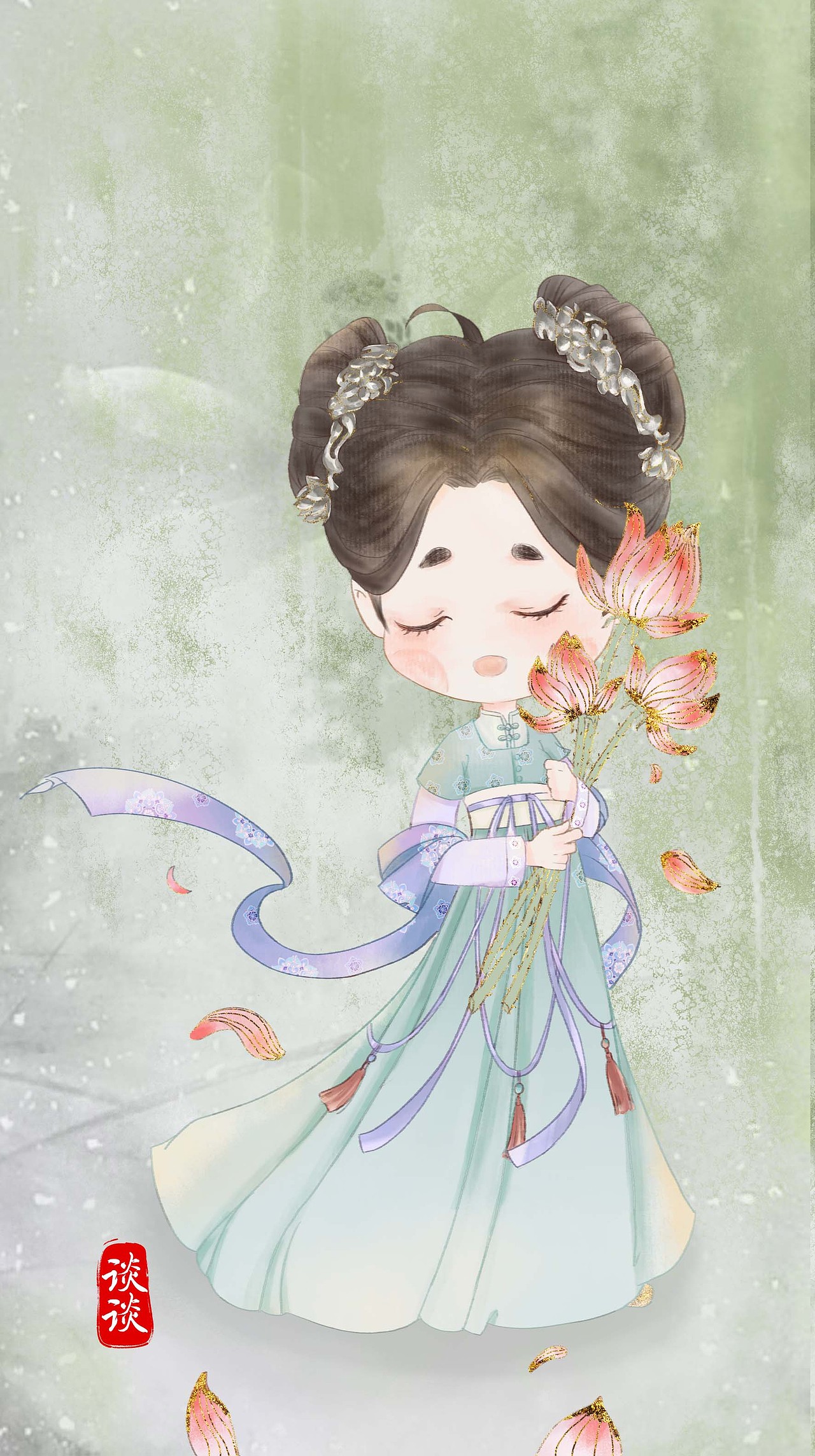 画女儿系列（图ZMzMxNTc0MDky） - 儿童插画 - 站酷设计师谈谈A原创素材 - 站酷ZCOOL