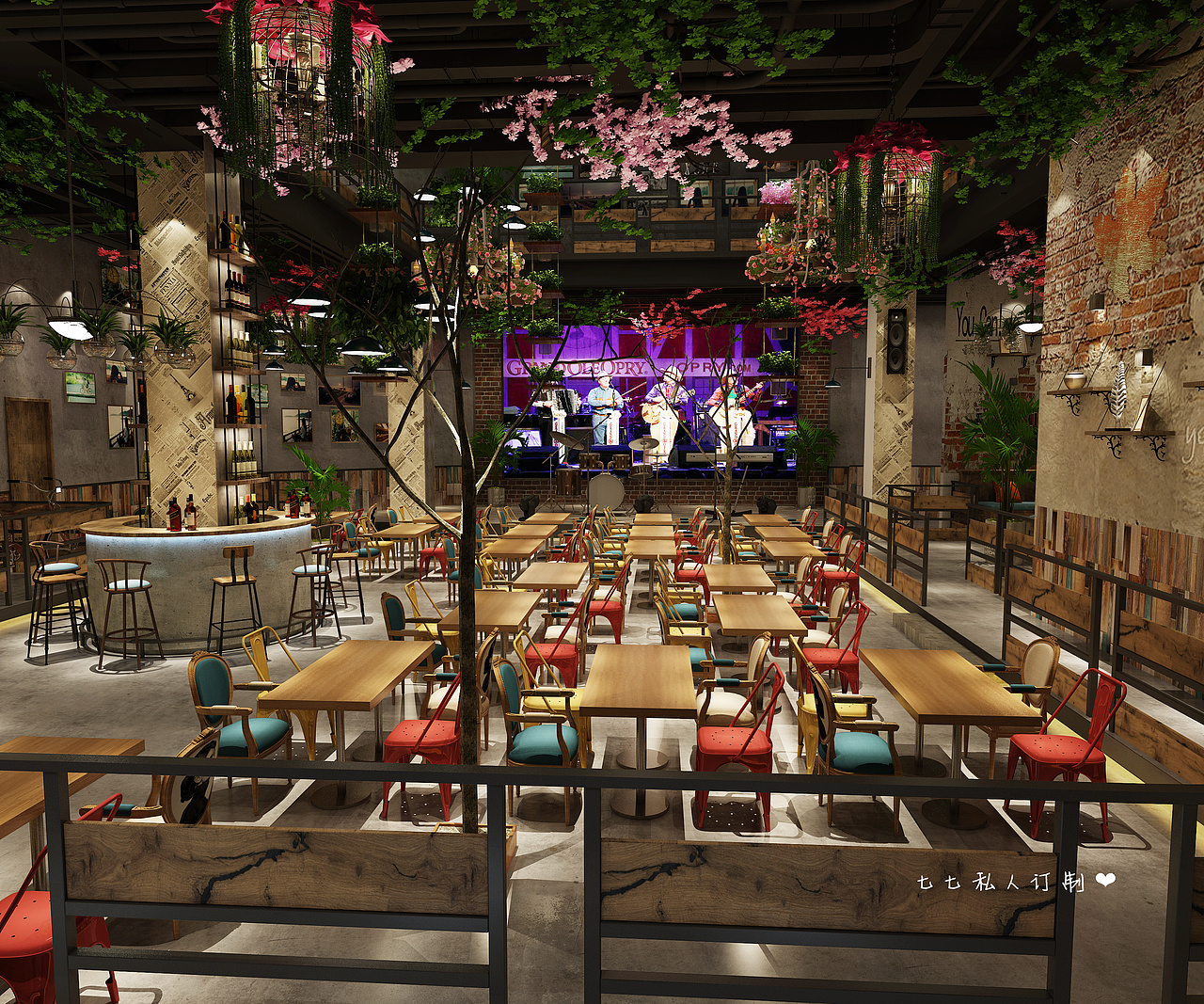 小资情调,吃饭听歌两不误!